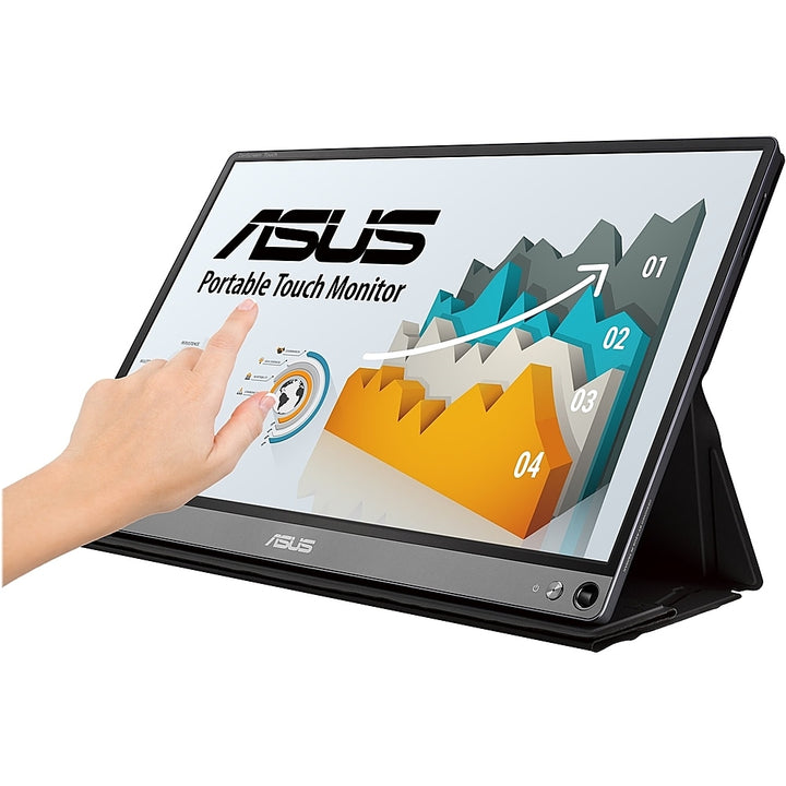 ASUS - ZenScreen Touch 15.6" IPS LCD FHD Touch-Screen Monitor (USB, Micro-HDMI) - Dark Gray_6