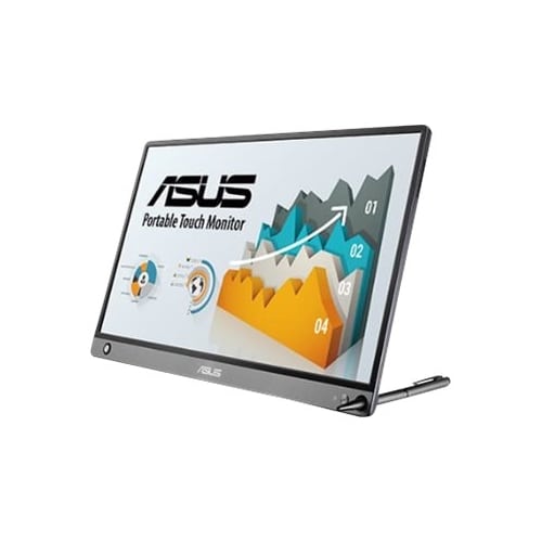 ASUS - ZenScreen Touch 15.6" IPS LCD FHD Touch-Screen Monitor (USB, Micro-HDMI) - Dark Gray_1