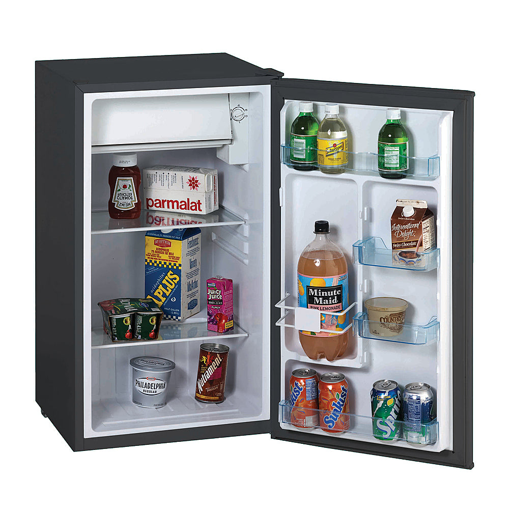 Avanti 3.3 cu. ft. Compact Refrigerator, Mini-Fridge, in Black - Black_1