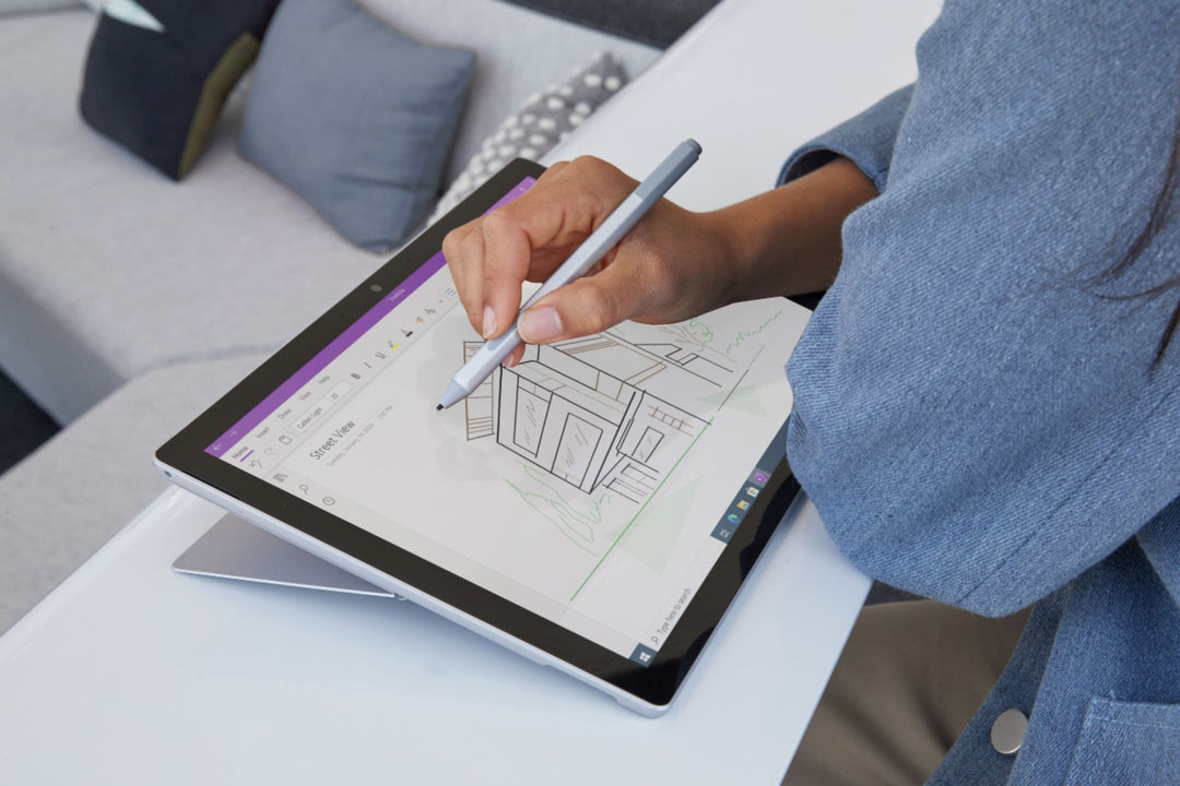 Microsoft - Surface Pro 7 - 12.3" Touch Screen - Intel Core i7 - 16GB Memory - 256GB SSD - Device Only (Latest Model) - Platinum_4