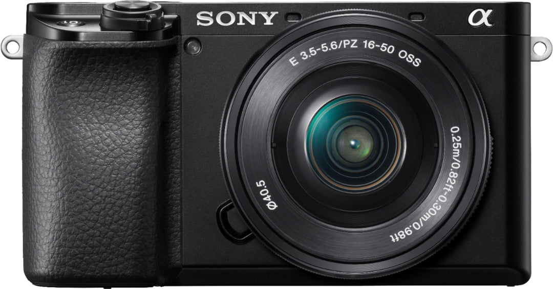 Sony - Alpha 6100 Mirrorless 4K Video Camera with E PZ 16-50mm Lens - Black_8