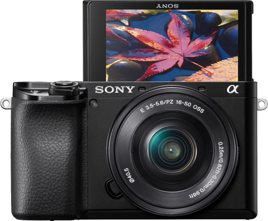 Sony - Alpha 6100 Mirrorless 4K Video Camera with E PZ 16-50mm Lens - Black_5