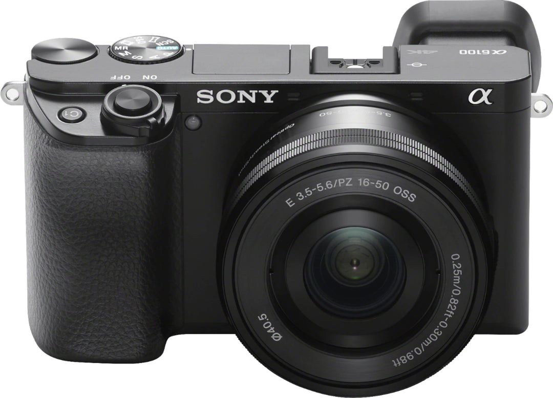 Sony - Alpha 6100 Mirrorless 4K Video Camera with E PZ 16-50mm Lens - Black_3