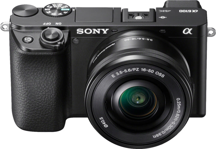 Sony - Alpha 6100 Mirrorless 4K Video Camera with E PZ 16-50mm Lens - Black_4