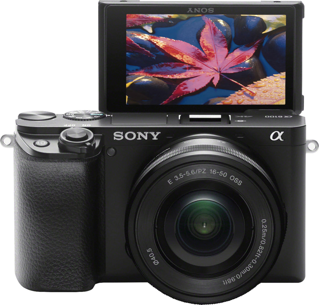 Sony - Alpha 6100 Mirrorless 4K Video Camera with E PZ 16-50mm Lens - Black_2