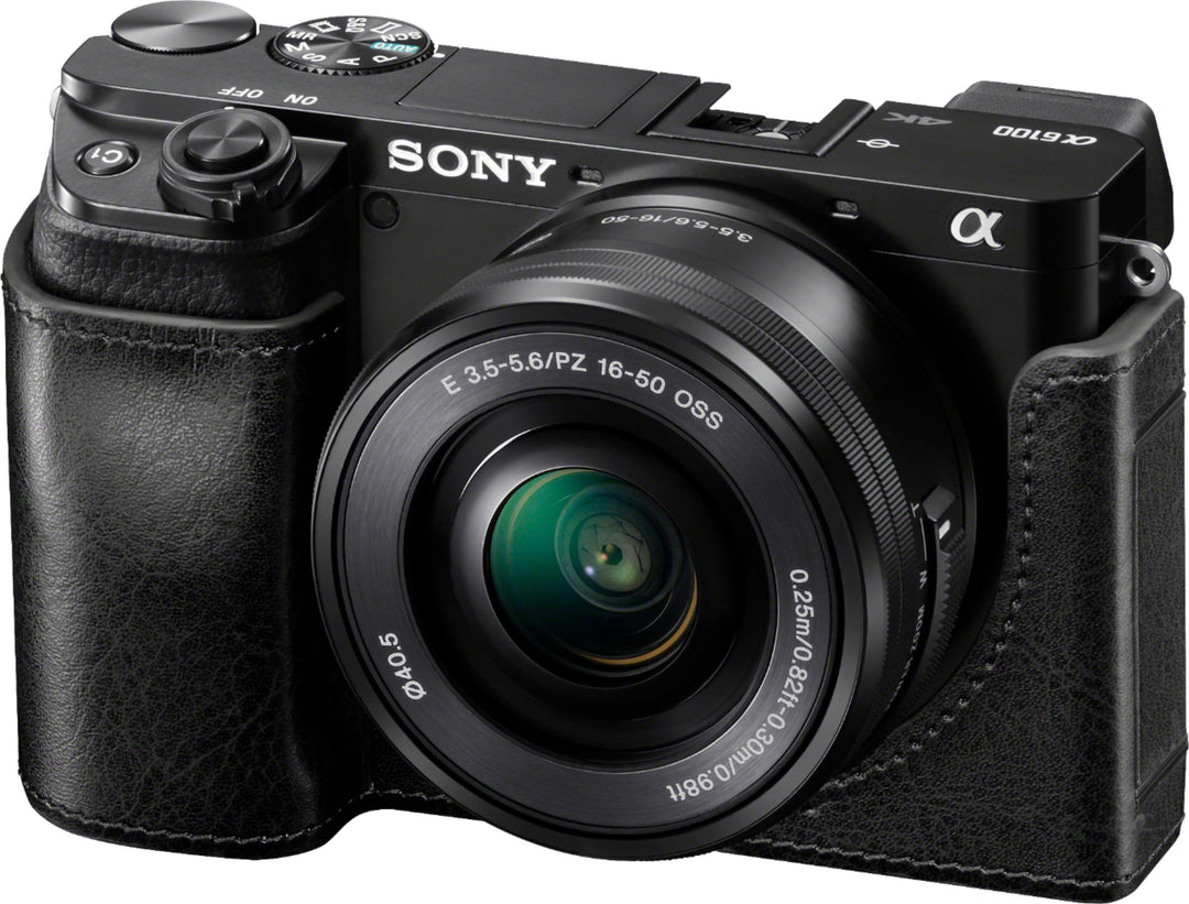 Sony - Alpha 6100 Mirrorless 4K Video Camera with E PZ 16-50mm Lens - Black_1