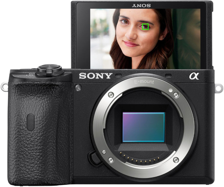 Sony - Alpha 6600 APS-C Mirrorless 4K Video Camera (Body Only) - Black_0