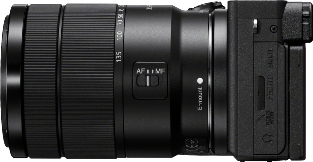 Sony - Alpha 6600 Mirrorless 4K Video Camera with E 18-135mm Lens - Black_1