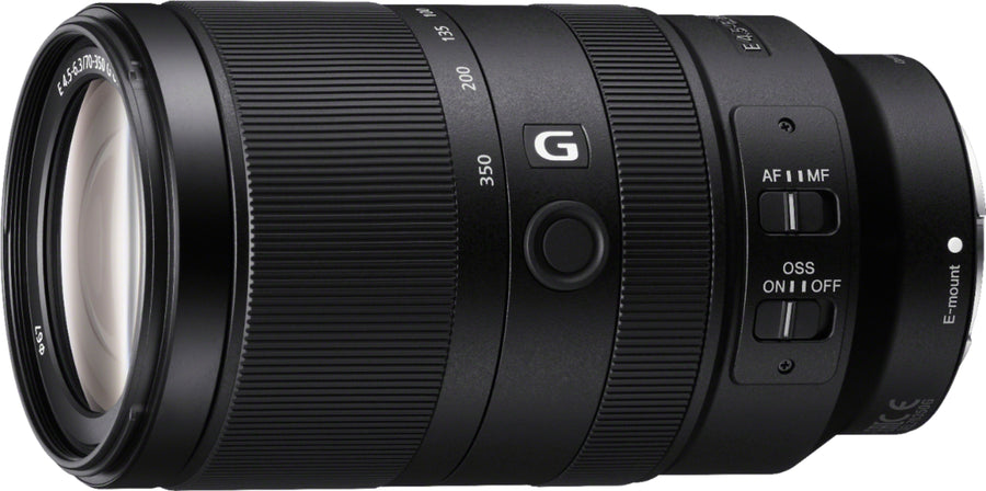 Sony - E 70-350mm F4.5-6.3 G OSS Telephoto Zoom Lens for E-mount Cameras - Black_0
