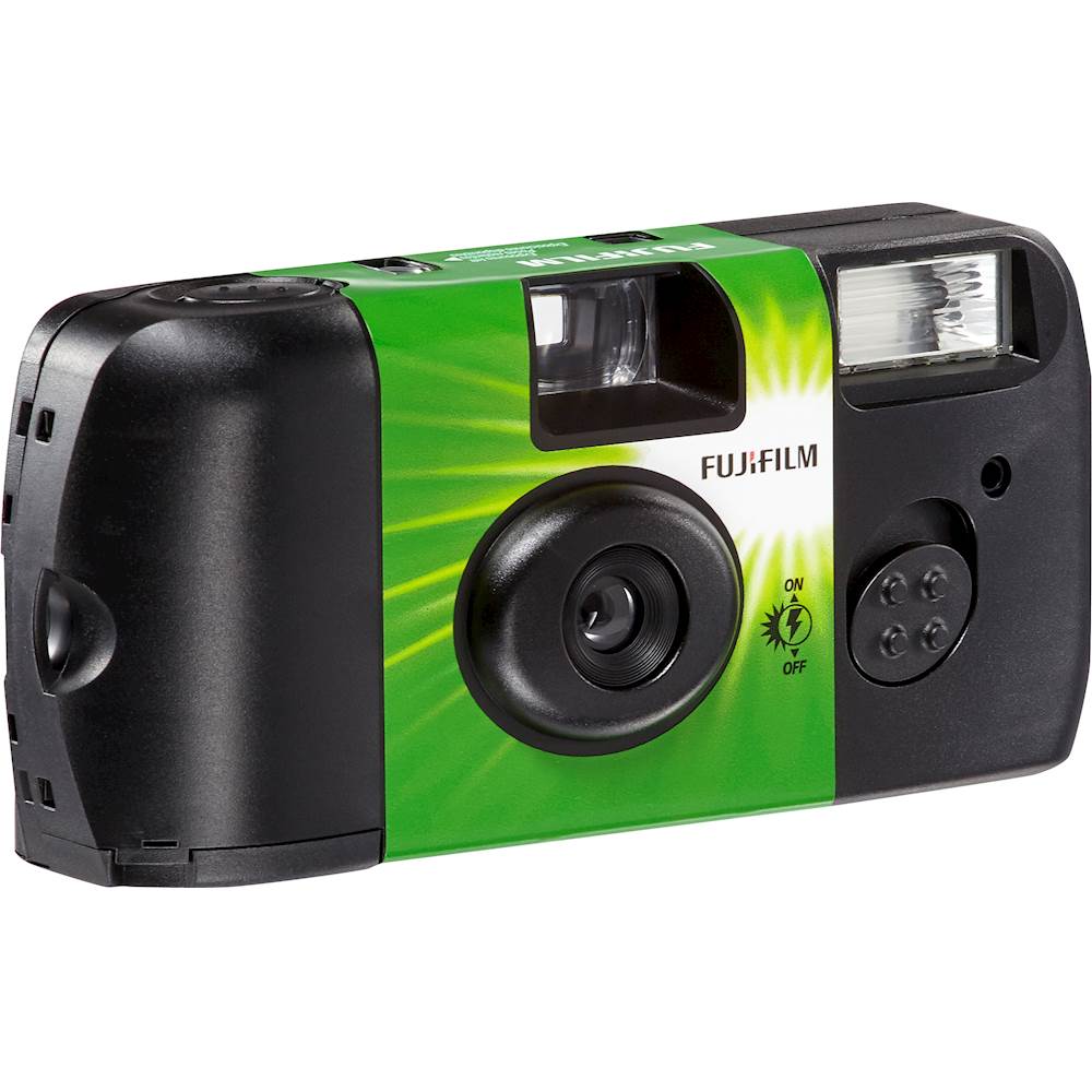 Fujifilm - QuickSnap Disposable Film Camera - Green_1