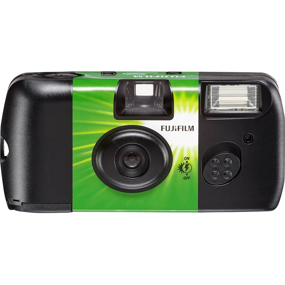 Fujifilm - QuickSnap Disposable Film Camera - Green_0