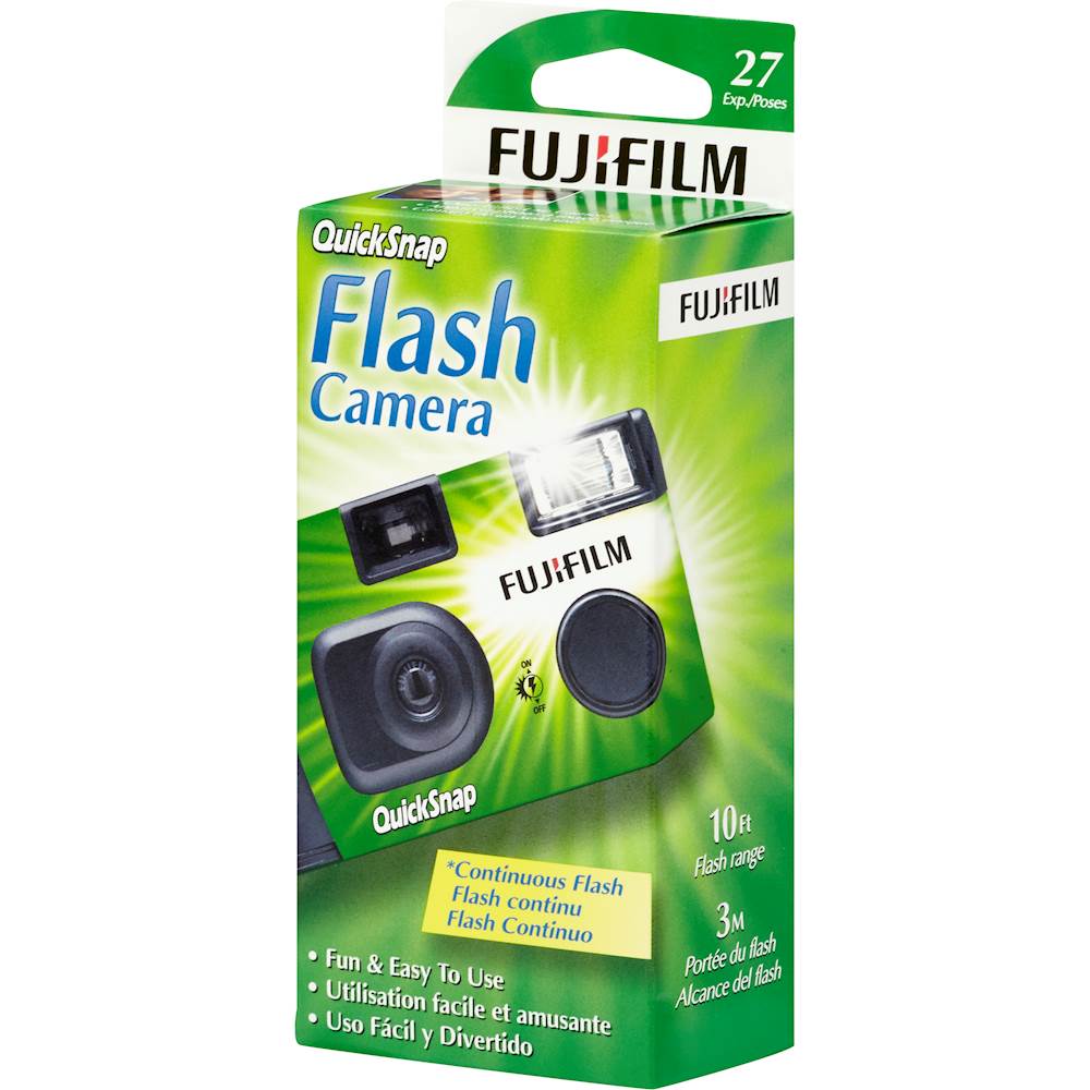 Fujifilm - QuickSnap Disposable Film Camera - Green_4