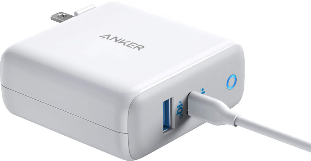 Anker - PowerPort PD 60W USB-C PD with USB-C to C Cable 6ft - White_1