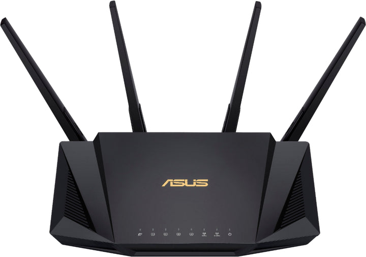 ASUS - AX3000 Dual-Band WiFi 6 Wireless Router with Life time internet Security - Black_4
