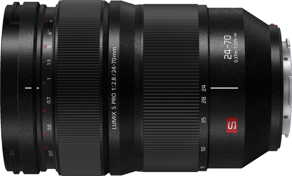 Panasonic - Lumix S PRO 24-70mm f/2.8 Zoom Lens for Lumix S1, S-E2470 - Black_1