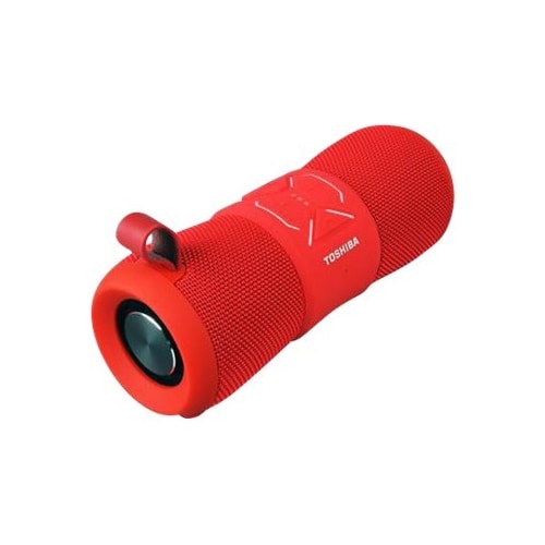 Toshiba - TY-WSP200 Portable Bluetooth Speaker - Red_0