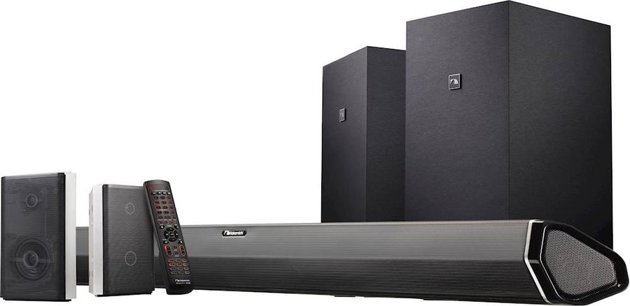 Nakamichi - 7.2.4-Channel 800W Soundbar System with Dual 8" Wireless Subwoofers and Dolby Atmos - Black_0