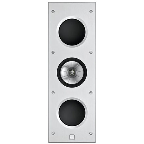 KEF - Ci R Series Dual 6-1/2" Passive 3-Way In-Wall Speaker (Each) - White_0