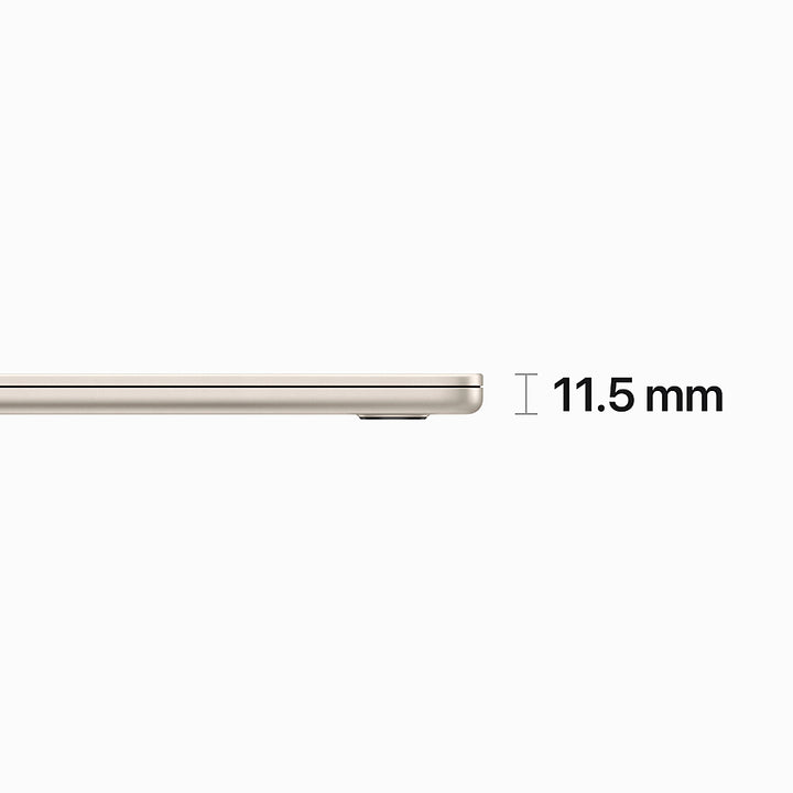 Apple - MacBook Air 15" Laptop - M2 chip - 16GB Memory - 1TB SSD (Latest Model) - Starlight_4