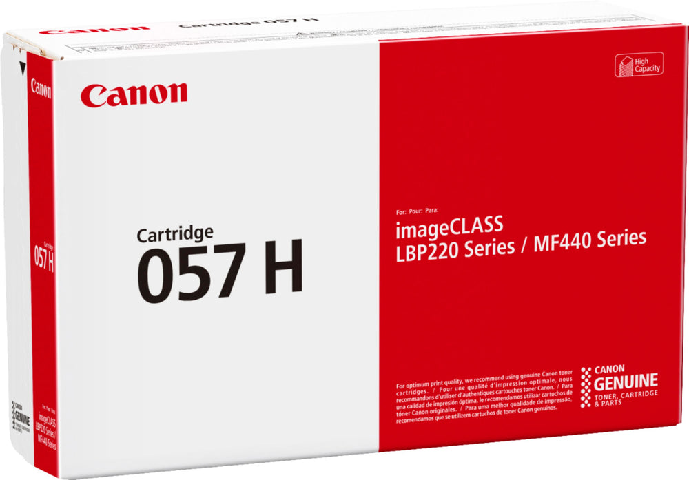 Canon - 057 H XL High-Yield - Black Toner Cartridge_1