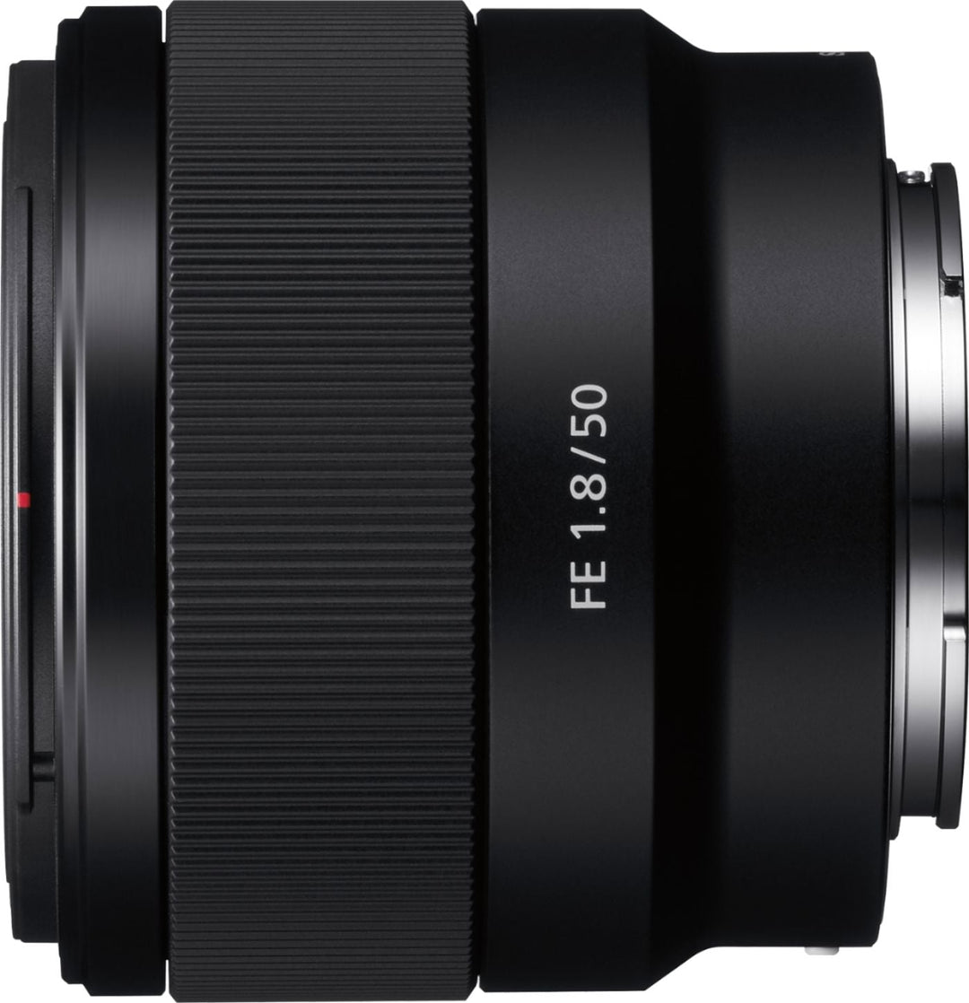 Sony - FE 50mm f/1.8 Standard Prime Lens for E-mount Cameras - Black_0