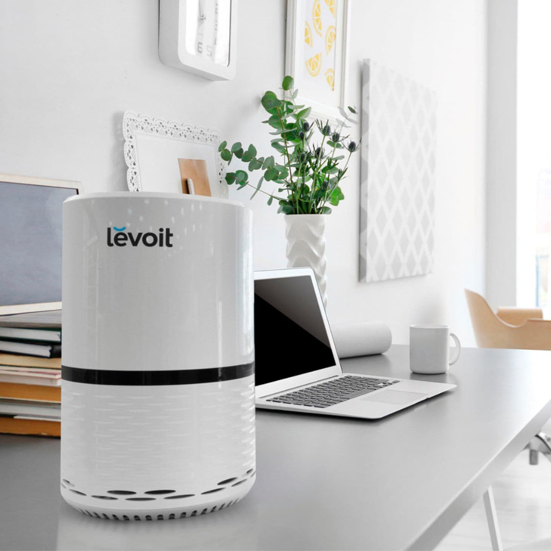 Levoit - Aerone 129 Sq. Ft True HEPA Air Purifier with Replacement Filter - White_6