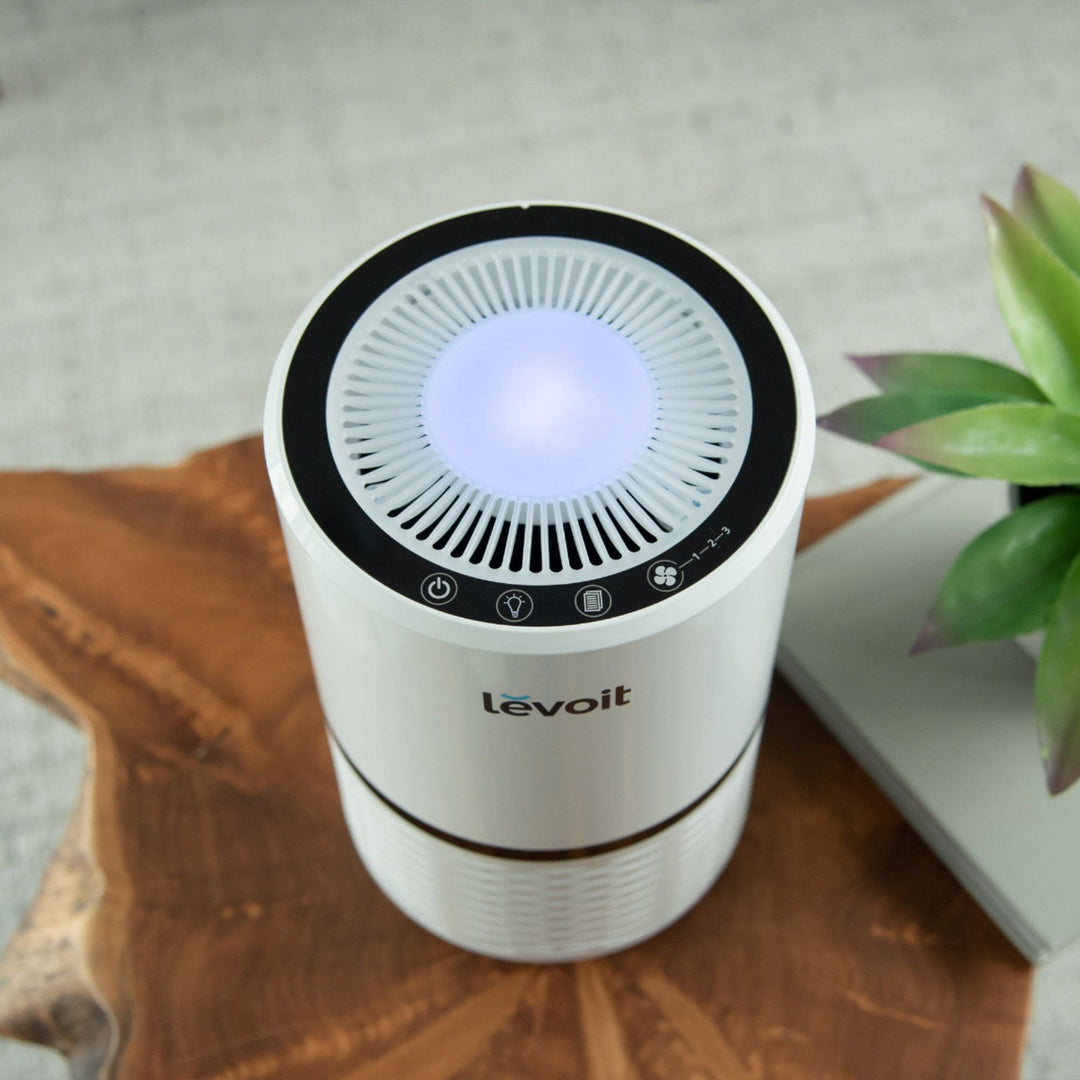 Levoit - Aerone 129 Sq. Ft True HEPA Air Purifier with Replacement Filter - White_4
