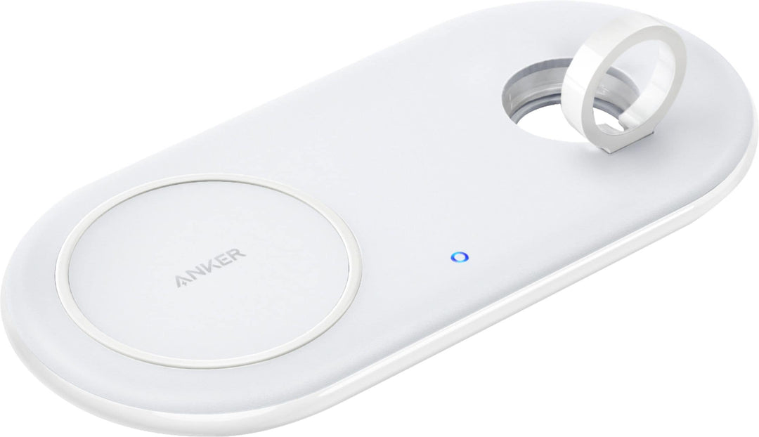 Anker - PowerWave+ Wireless Charging Pad with Watch Holder - White_5
