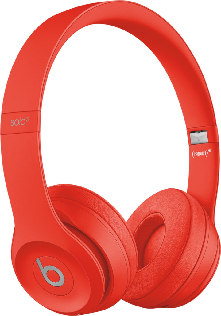 Beats by Dr. Dre - Solo³ Wireless On-Ear Headphones - (PRODUCT)RED Citrus Red_0
