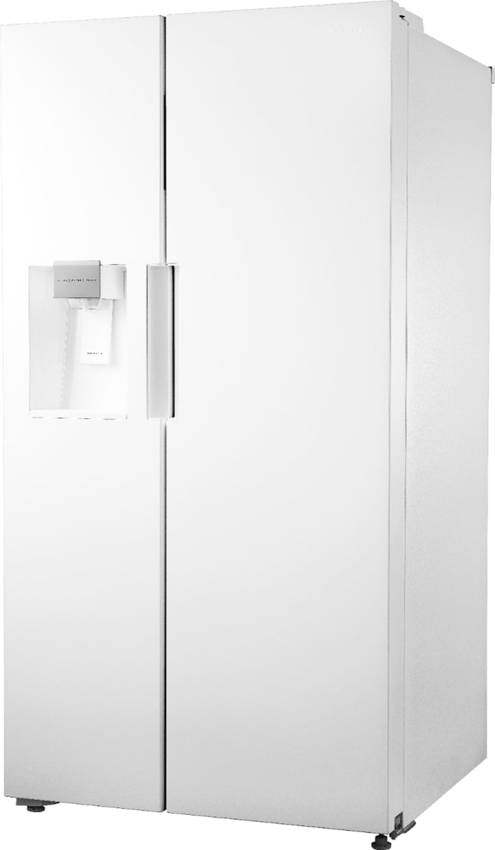 Insignia™ - 26 5/16 Cu. Ft. Side-by-Side Refrigerator - White_2