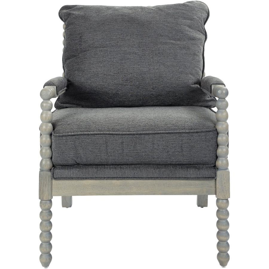 AveSix - Abbot Farmhouse Living Room Chair - Charcoal_0