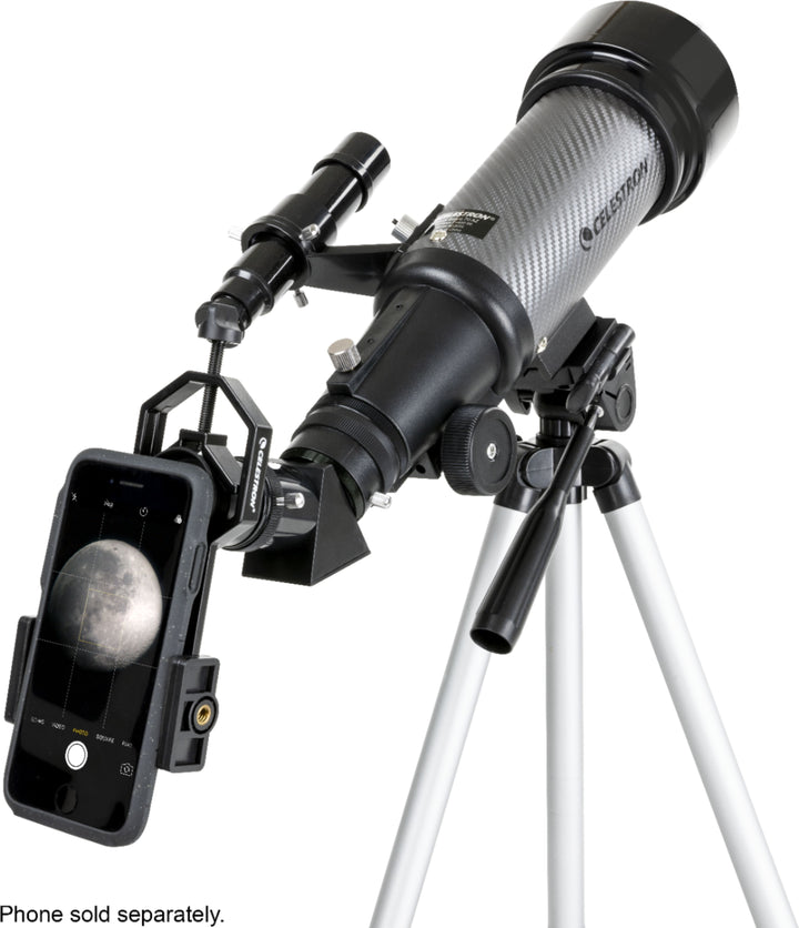 Celestron - Travel Scope 70mm Refractor Telescope - Gray/Black_5