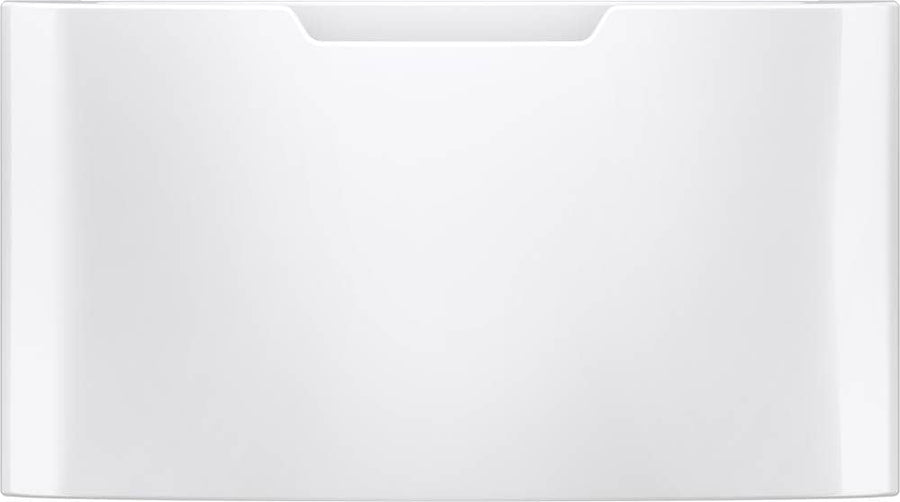 GE - Washer/Dryer Laundry Pedestal with Storage Drawer - White_0