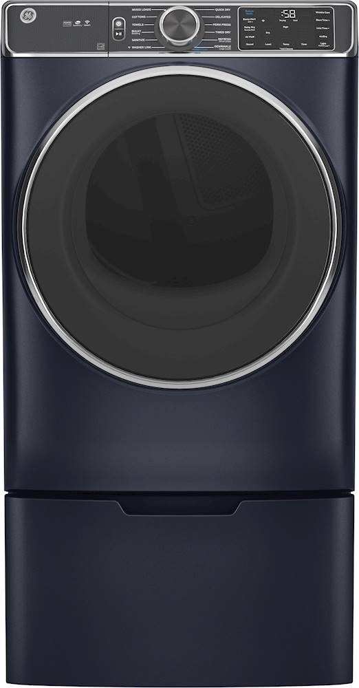 GE - Washer/Dryer Laundry Pedestal with Storage Drawer - Sapphire blue_5