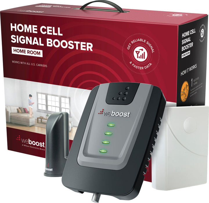 weBoost - Home Room Cell Phone Signal Booster Kit for up to 1 Room, Boosts 4G LTE & 5G for all U.S. Networks & Carriers_1