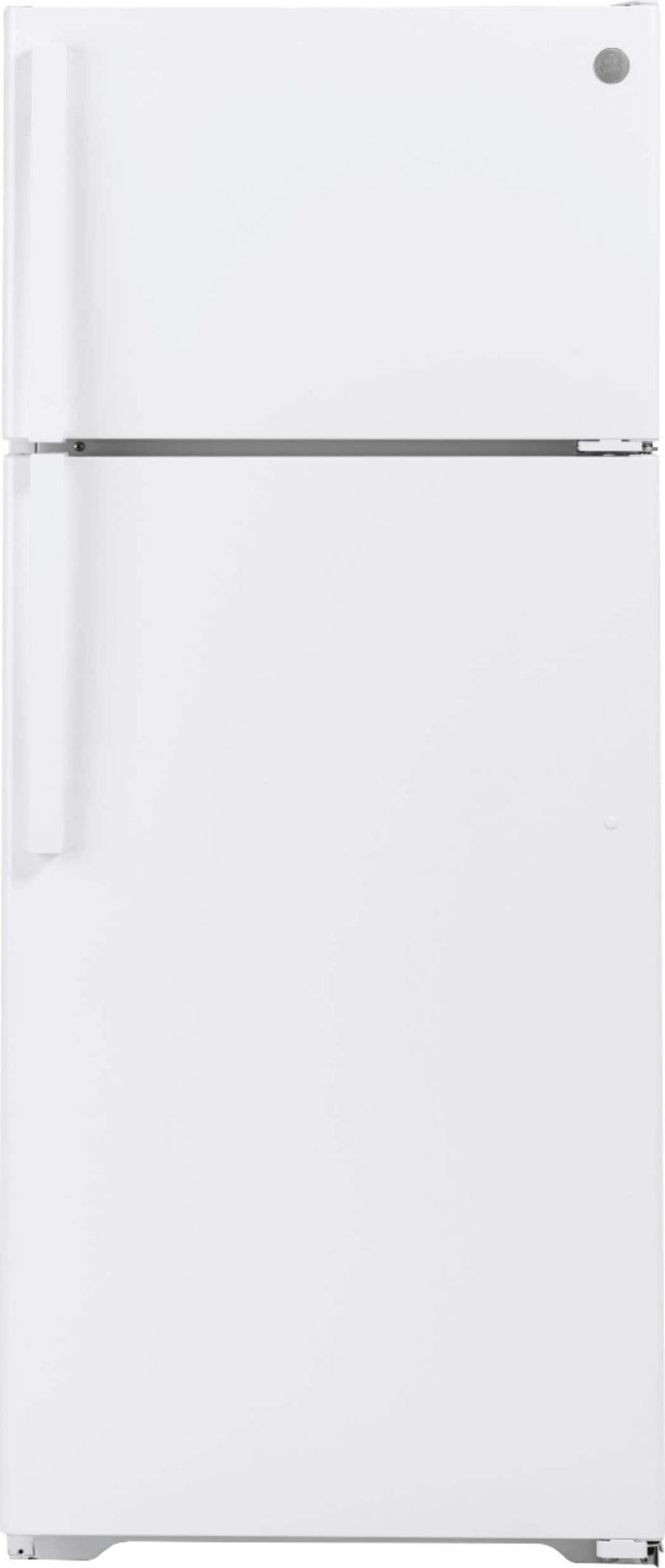 GE - 17.5 Cu. Ft. Top-Freezer Refrigerator - White_0