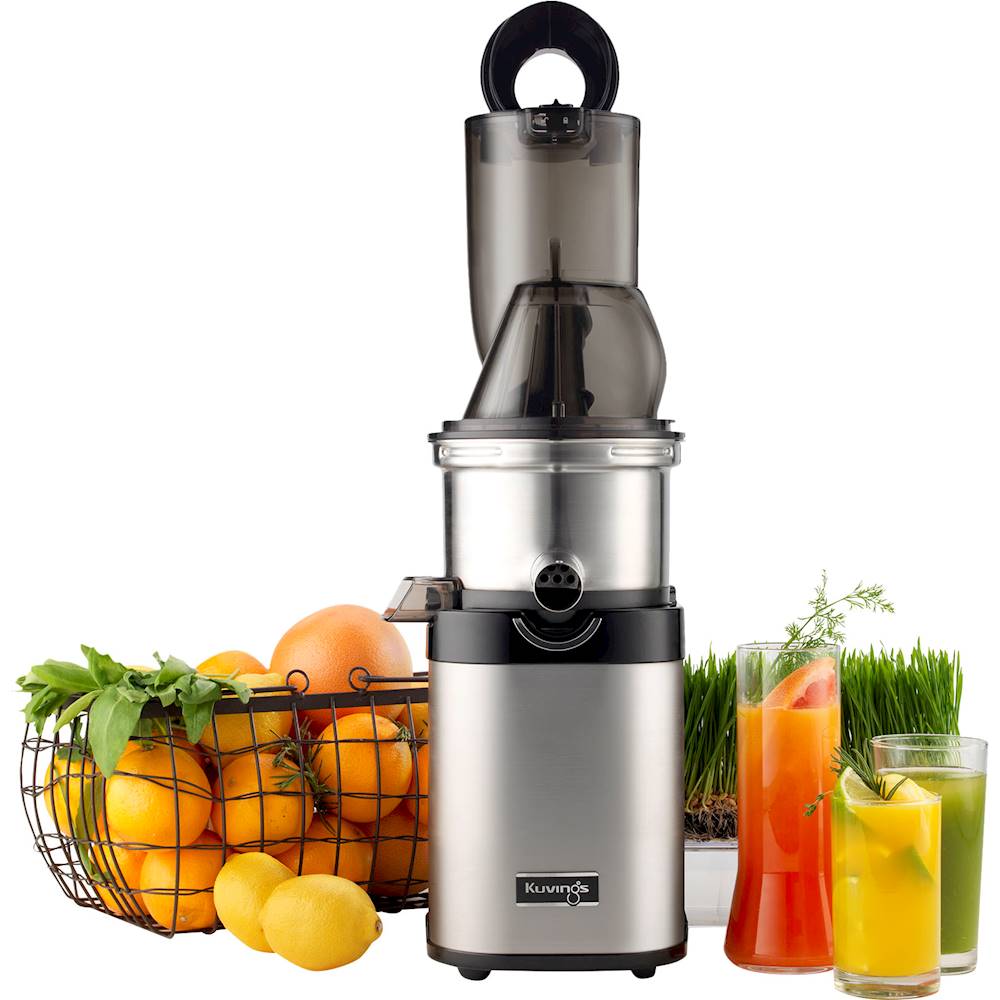 Kuvings - NSF Commercial Whole Slow Master Chef Masticating Juicer - Chrome_3