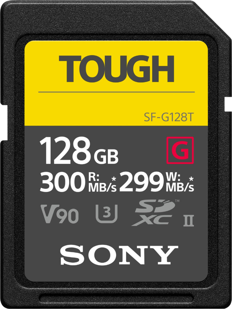 Sony - TOUGH G Series - 128GB SDXC UHS-II Memory Card_0