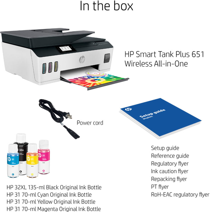 HP - Smart Tank Plus 651 Wireless All-In-One Inkjet Printer_2