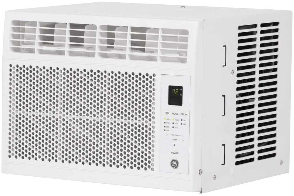 GE - 250 Sq. Ft. 6,000 BTU Window Air Conditioner with Remote - White_1