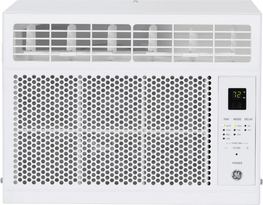 GE - 150 Sq. Ft. 5,000 BTU Window Air Conditioner with Remote - White_1