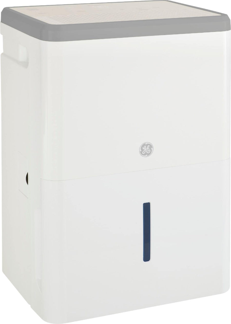 GE - 35-Pint Portable Dehumidifier with Smart Dry - White_0