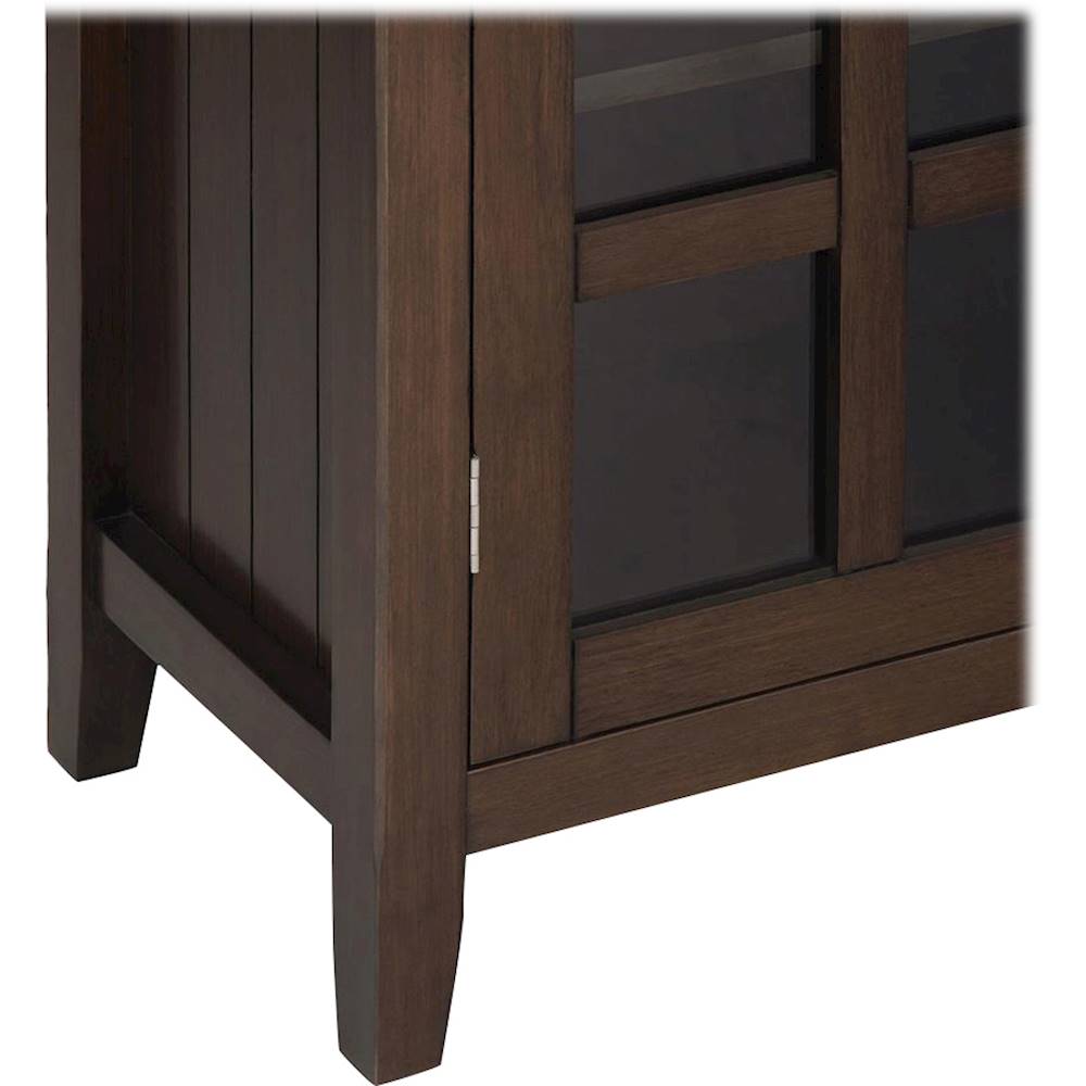 Simpli Home - Acadian SOLID WOOD 39 inch Wide Transitional Medium Storage Cabinet in - Natural Aged Brown_5