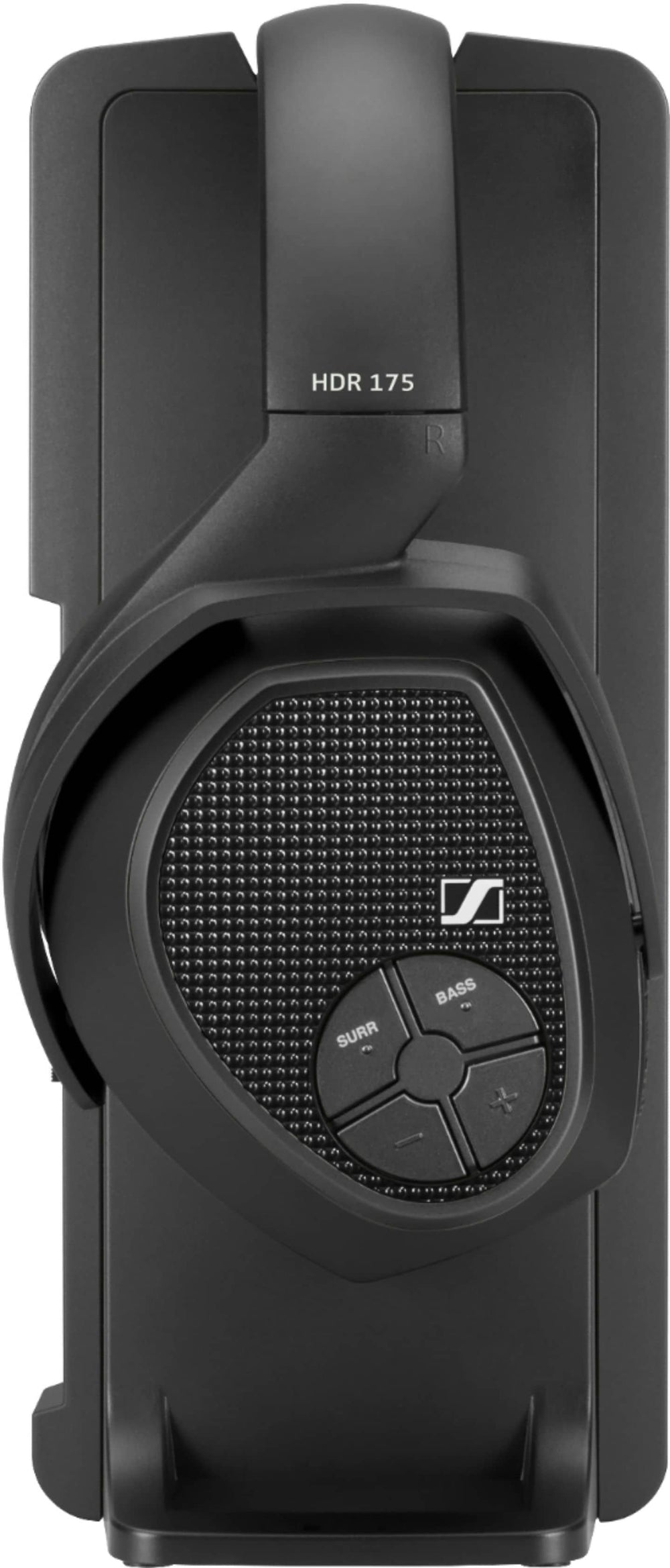 Sennheiser - RS 175 RF Wireless Headphone System for TV Listening with Bass Boost and Surround Sound Modes - Black_1