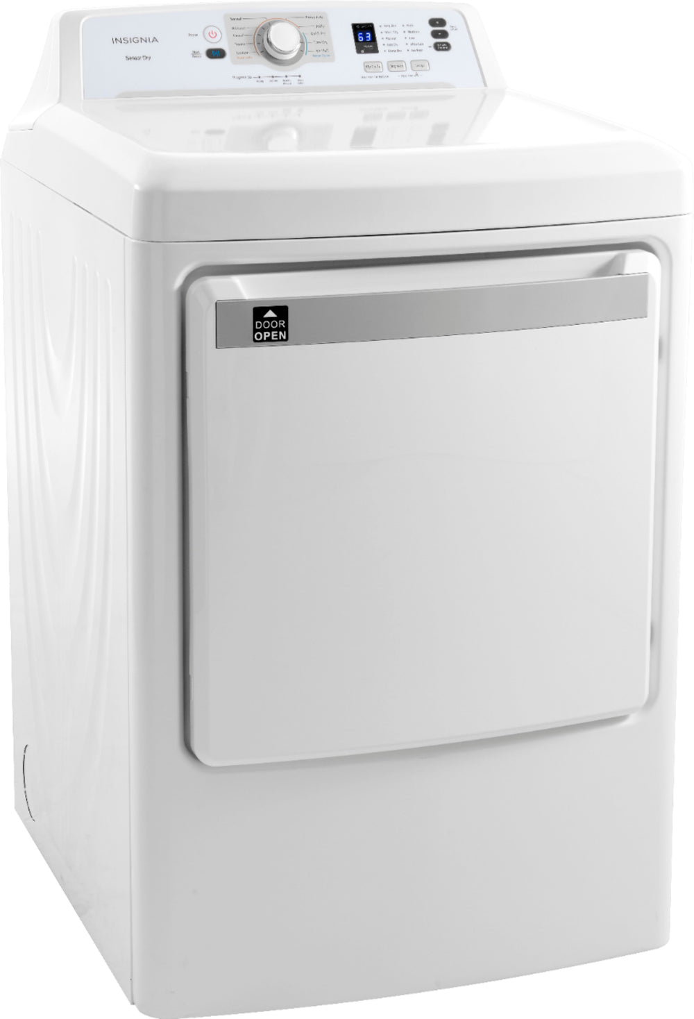 Insignia™ - 7.5 Cu. Ft. Electric Dryer - White_1