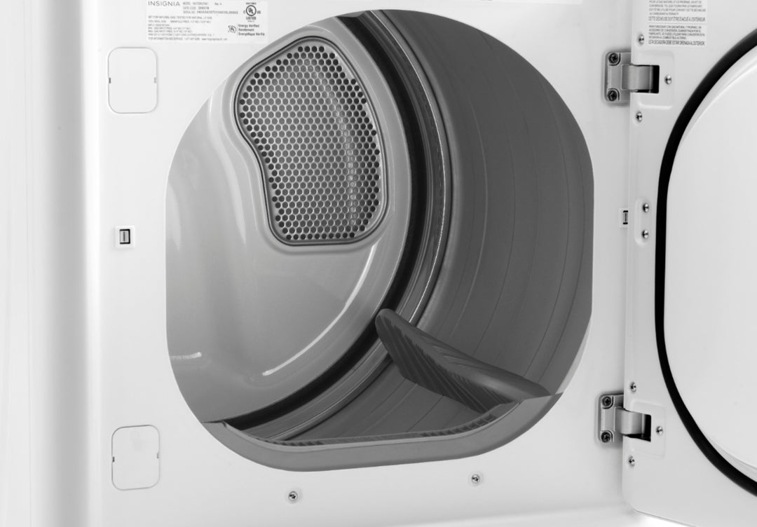 Insignia™ - 7.5 Cu. Ft. Electric Dryer - White_5
