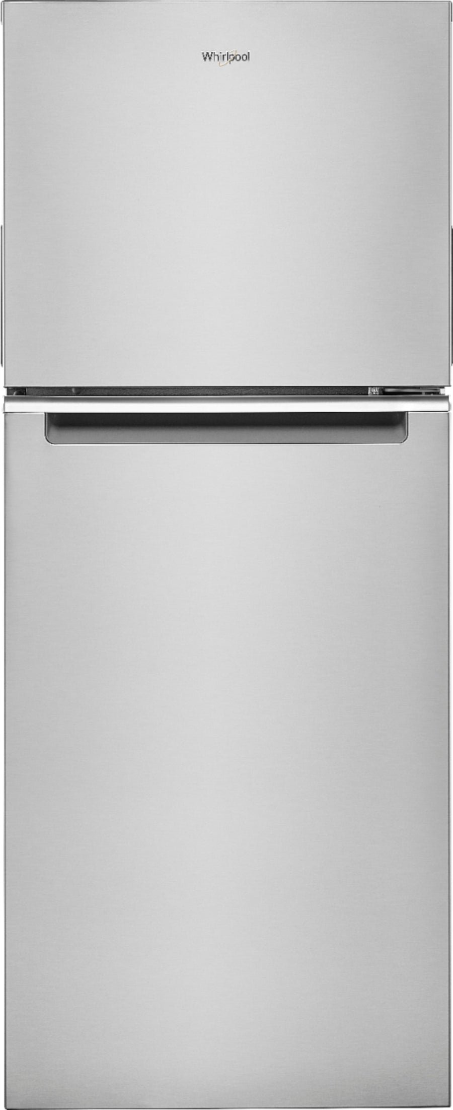 Whirlpool - 11.6 Cu. Ft. Top-Freezer Counter-Depth Refrigerator - Stainless steel_0