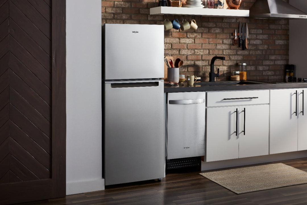 Whirlpool - 11.6 Cu. Ft. Top-Freezer Counter-Depth Refrigerator - Stainless steel_6