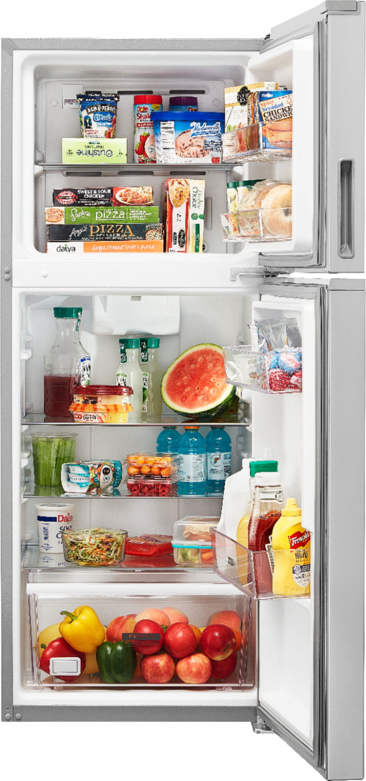 Whirlpool - 11.6 Cu. Ft. Top-Freezer Counter-Depth Refrigerator - Stainless steel_3