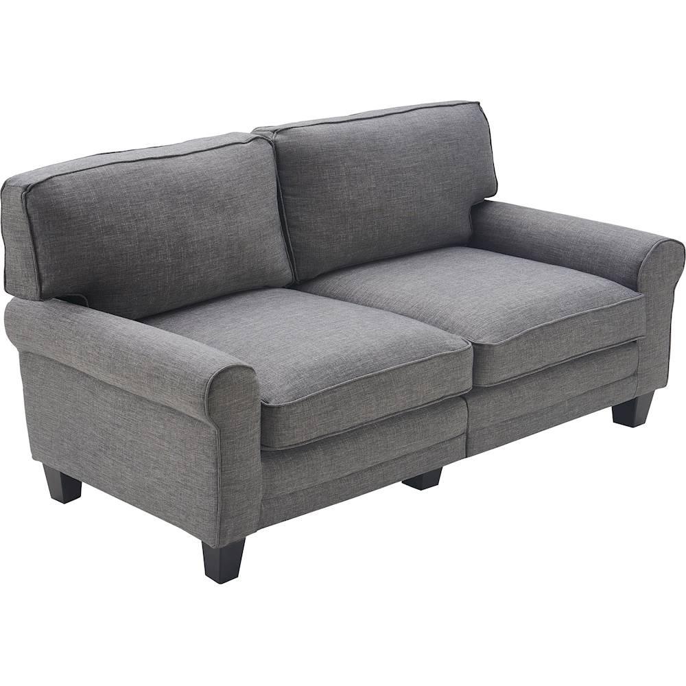 Serta - Copenhagen 3-Seat Fabric Sofa - Gray_2